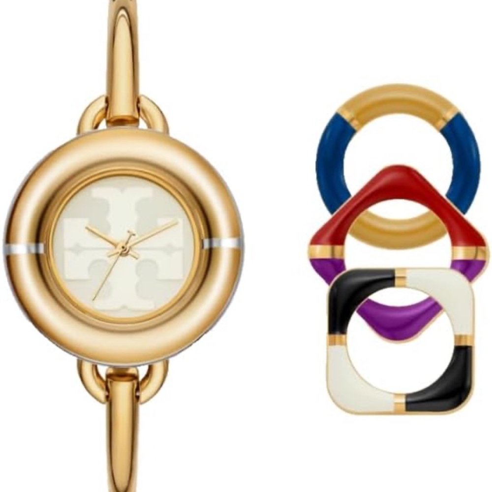 Tory Burch MILLER WATCH GIFT SET, MULTI-COLOR/GOLD-TONE/STAINLESS TBW6214